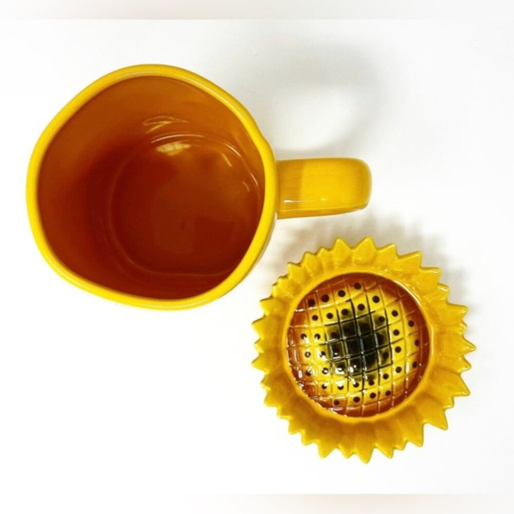 NEW Rae Dunn Pretty Mom Mug with Sunflower Topper Lid - Picture 4 of 4